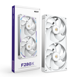 NZXT F280X RF-U28PN-W1 Ventilador RGB 14 cm Blanco