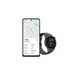Myphone Smartwatch Adventure Black - GPS, Pantalla AMOLED 1.43", Resistencia al Agua 3ATM, Más de 50 Modos Deportivos, Monitor de Salud