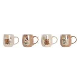 DKD Home Decor Taza Mug Cottage Botánico Porcelana 480ml Colores Surtidos Beige Marrón Claro Apta Microondas Lavavajillas Pack 12 Unidades Precio: 50.55138. SKU: B12ZJYQ4ZF