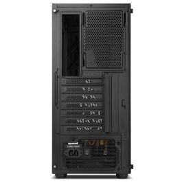 Nox Caja Ordenador Gaming Hummer Frost, Semitorre con LED ARGB Rainbow, Ventana Cristal Templado, Compatible con Gráficas Grandes