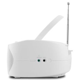 Medion MED4061275066371 Radio CD K7 FM con 2x3W RMS en Blanco