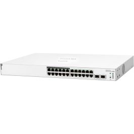 HP Enterprise 1830 24G Switch M RM PoE+ Instant On 24 Puertos Gigabit Ethernet Gestionado Montaje en Rack 1U 195W