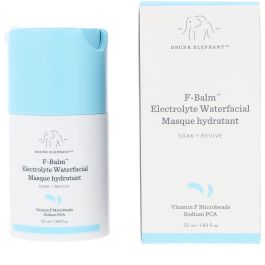 Drunk Elephant F-Balm Electrolyte Waterfacial. Mascarilla hidratante de noche con electrolitos para revitalizar la piel, 50 ml