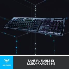 Teclado mecánico para juegos - LOGITECH G - G915 LIGHTSPEED - GL TACTILE SWITCH