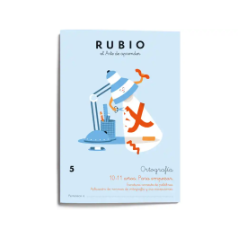 Rubio Cuaderno Ortografía 5 para Niños: Aprende Diptongos, Triptongos, Hiatos y Punto y Coma de Forma Divertida y Dinámica Precio: 4.78999976. SKU: B1AQ92GCTL