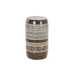Mesita Auxiliar Balines DKD Home Decor Natural Blanco 29 x 50 x 29 cm Precio: 50.49999977. SKU: S3034205
