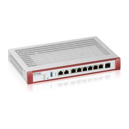 Zyxel Firewall USG FLEX 200H Device only | Rendimiento Firewall 5 Gbit/s, VPN 1.2 Gbit/s, Alámbrico