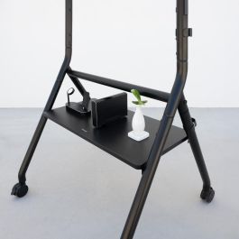 TooQ iDREAMS FS20206M-B Soporte de Suelo con Ruedas Nivelable para TV 37-86" hasta 80kg, VESA 200x200-600x400, Negro TooQ iDREAMS FS20206M-B Soporte de Suelo con Ruedas Nivelable para TV 37-86" hasta 80kg, VESA 200x200-600x400, Negro