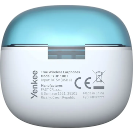 Yenkee Auriculares Inalámbricos Recargables TWS - YHP 10BT