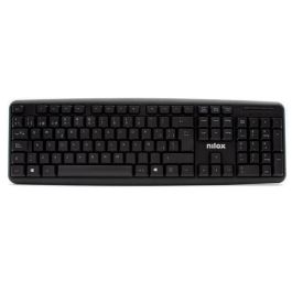 Nilox Teclado USB Negro - Tecnología de membrana silenciosa, 105 teclas español, compatible con Windows Precio: 7.49999987. SKU: S5606040