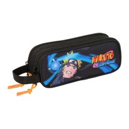 Safta Estuche Escolar Portatodo Doble Cremallera Naruto Chakra 80x210x60 mm