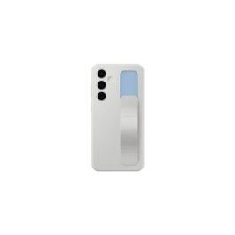 Samsung SAM1727952065046 Funda de silicona con correa para Samsung Galaxy S24 FE Gris