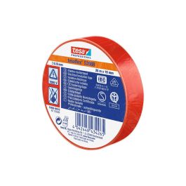 Tesa Cinta aislante homologada roja 20 m x 19 mm 53988