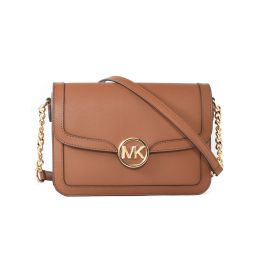 Bolso Bandolera Michael Kors Leida Marrón 23 x 17 x 6 cm Precio: 160.49999988. SKU: B1CFDSNXKE