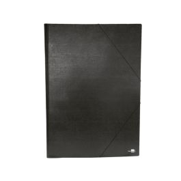 Carpeta Planos Liderpapel A2 Carton Gofrado N 12 Negro