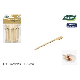 Set de 50 pinchos de bambú agarrador 105 mm - Algon por Inde (24 Cajas) Precio: 17.5000001. SKU: B1DT5ZYT2K