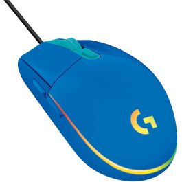 Logitech 910-005798 G203 LIGHTSYNC Gaming Mouse Azul, Ratón para Juegos USB 8000 DPI con Iluminación RGB