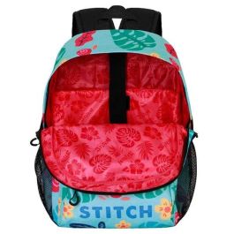Karactermania Mochila Fight Fan 2.2 Lilo y Stitch Guitar Verde 31 x18 x44 cm Ripstop