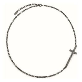Collar Mujer Folli Follie 3N14T019KK_Plata Negra 45 cm Precio: 37.6899996. SKU: S0354505