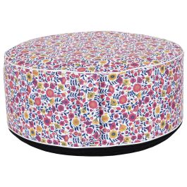 Home Deco Factory Puf Hinchable Estampado Floreado 56x25 cm