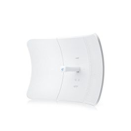 Ubiquiti 5 GHz LTU client that establishes extremely long-distance wireless links with an LTU Rocket serving as its base station Ubiquiti 5 GHz LTU client that establishes extremely long-distance wireless links with an LTU Rocket serving as its base station