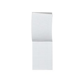 Bloc Notas Liderpapel Cuadro 4 mm B7 80 Hojas 60 gr-M2 Perforado 10 unidades