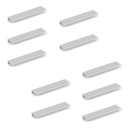 Emuca Lote de 10 tiradores para mueble Picanya, L198mm, intereje 128mm, Aluminio, Anodizado mate Emuca Lote de 10 tiradores para mueble Picanya, L198mm, intereje 128mm, Aluminio, Anodizado mate Precio: 28.49999999. SKU: B19CZ2K7NY