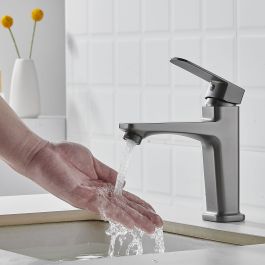 Grifo Monomando Fontastock Acero Inoxidable Zinc Aleación de Zinc