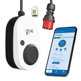 go-e Charger Gemini flex 2.0 11 kW Wallbox inteligente para coche eléctrico con conectividad móvil y Wi-Fi