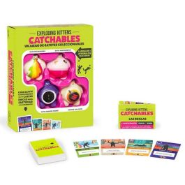 Exploding Kittens Catchables Core Pack Juego de Mesa para 2-4 Jugadores, Edad 8+, Lánzalos y Atrápalos, Español Exploding Kittens Catchables Core Pack Juego de Mesa para 2-4 Jugadores, Edad 8+, Lánzalos y Atrápalos, Español