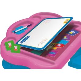 Peppa Pig Pupitre Escritorio Educativo con Accesorios para Niños a partir de 2 años, Medidas 30x48x38 cm, de Plástico y Cartón Peppa Pig Pupitre Escritorio Educativo con Accesorios para Niños a partir de 2 años, Medidas 30x48x38 cm, de Plástico y Cartón