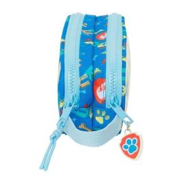 Portatodo Doble The Paw Patrol Pups rule Azul 21 x 8 x 6 cm