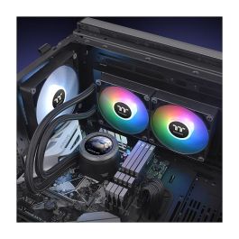 Thermaltake TH240 V2 Ultra Refrigeración Líquida All-in-One CPU, 240mm, 2 Ventiladores de 120mm, ARGB Sync, Negro, TH240 V2 Ultra