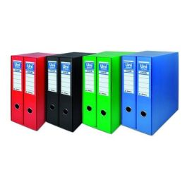 Unisystem Box Color Módulo 2 Archivadores Palanca 65 mm A4 Forrados PP Negro Precio: 14.49999991. SKU: B1CGGY72ZQ