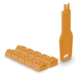 Lindy RJ45 Port Locks Orange, 10x + 1 Key Precio: 23.50000048. SKU: B1BRVHJ3QZ