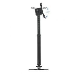 TooQ PJ3030TN-B Soporte de Techo para Proyector. Carga 13.5 kg, Brazo Ajustable, Gestión Cables, Altura 545-900mm, Rotación 360°, Negro TooQ PJ3030TN-B Soporte de Techo para Proyector. Carga 13.5 kg, Brazo Ajustable, Gestión Cables, Altura 545-900mm, Rotación 360°, Negro
