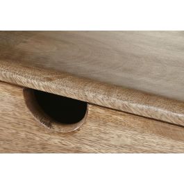 DKD Home Decor Cómoda de Mango Marrón 40 x 90 x 100 cm con 3 Cajones