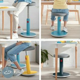 Taburete Ergonómico Leitz Ergo Cosy Active Amarillo Plástico