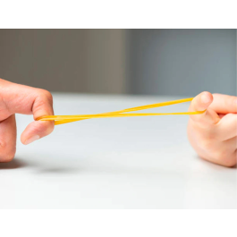 Q-connect Gomillas Elásticas 100 gr, 90 x 2 mm