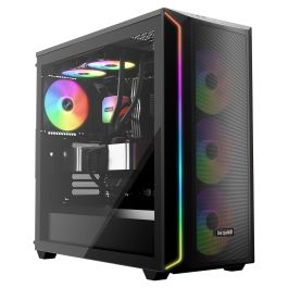 be quiet! LIGHT WINGS LX PWM Triple-Pack Ventilador 140mm con Iluminación LED RGB Controlable y Rodamientos de Rifle para PC