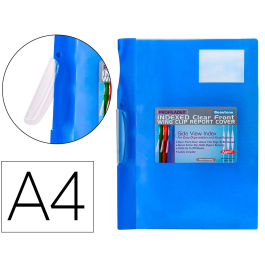 Beautone Carpeta Dossier Pinza Lateral 48382 Polipropileno A4 Azul Pinza Giratoria - Pack 10 Precio: 2.8900003. SKU: B1E44FNHE8