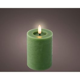Lumineo Vela de cera LED Verde Efecto Llama Rústica Luz Cálida Ø7 x 11.2 cm con Temporizador 6h/18h Lumineo Vela de cera LED Verde Efecto Llama Rústica Luz Cálida Ø7 x 11.2 cm con Temporizador 6h/18h Precio: 5.50000055. SKU: B13BT8YZBA
