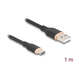 DeLOCK Cable USB 2.0 USB-A a USB-C 1 m Negro - 81226