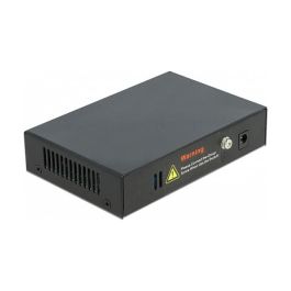 DeLOCK Conmutador Gigabit Ethernet de 4 Puertos PoE + 1 RJ45, IEEE 802.3at, 10/100/1000 Mbps, Negro
