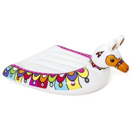 Bestway Pista Deslizante con Hinchables Doble Animales Llama 488x138 cm +3 Años Jardin 52320
