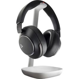 HP Poly Voyager Surround 85 UC Microsoft Teams Certified Auriculares Bluetooth Boomless USB-C con Adaptador y Base de Carga
