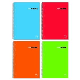 Bloc Pacsa Superbloc Micro.Tapa Extra A4 160H Horizontal 60G Surtido (4 Col.) (Set de 4) Precio: 19.49999942. SKU: B1HGS4KCPC