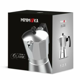 Cafetera Italiana Taurus KCP9006 6T Plateado Acero Inoxidable Aluminio 6 Tazas