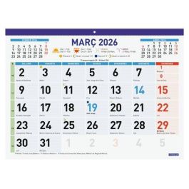 Calendari (2026) Catalan Finocam Faldilla Mensual Numeros Grans F94 430X310 Precio: 3.95000023. SKU: B12RNBMNKY