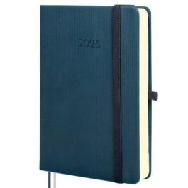 Finocam M4-118x168 mm Agenda Minimal Textura 1 Día por Página Tapa Dura Azul 2026 Pequeña con Goma Elástica Precio: 14.88999985. SKU: B1GFY5RZGQ